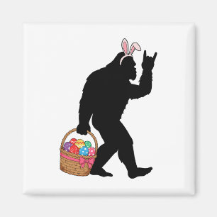 Imã Páscoa Engraçada Ovos Pés-Brisos Costume Bunny Big