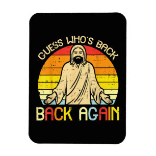 Ímã Páscoa Jesus Adivinhe Quem Voltou Religioso Cristã