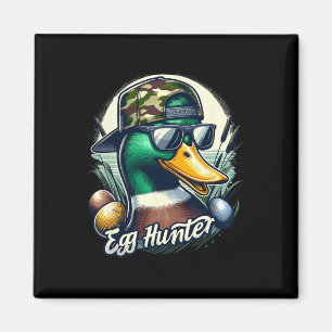 Imã Páscoa Mallard Duck A Caça Está Na Páscoa Camo Duc