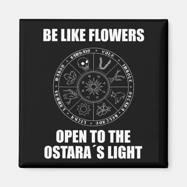 Imã Páscoa Ostara Eostre Pagan Witchcraft (Frente)