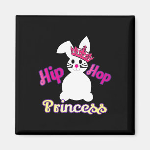 Imã Páscoa Para Raparigas Todlers Hip Hop Princess Bun