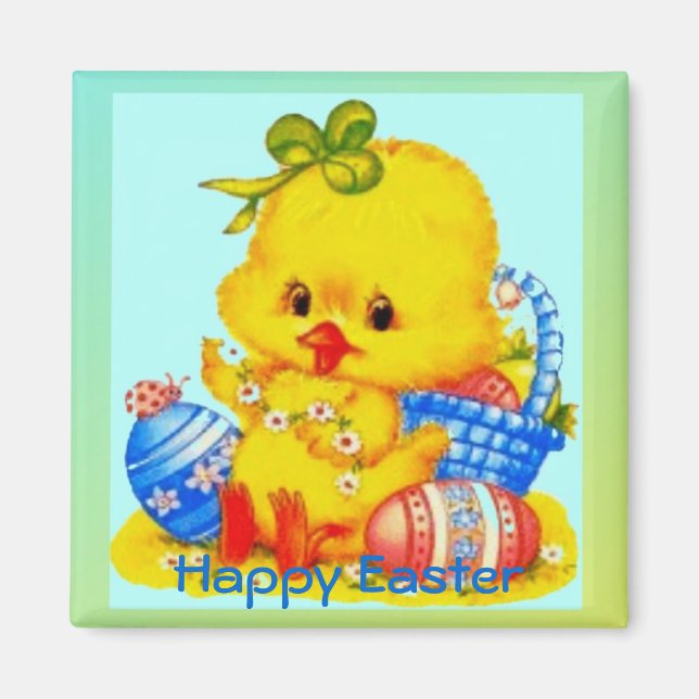 Imã Páscoa Pintinho (Frente)