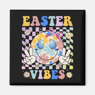 Imã Páscoa Vibes Coquetee Smile Bunny Peace Retro Groo