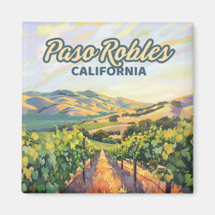 Imã Paso Robles California Vineyard Costa Central