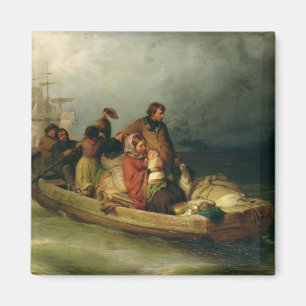 Imã Passageiros do emigrante a bordo, 1851