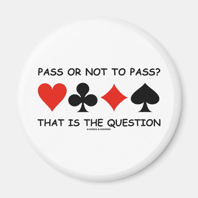 Imã Passar Ou Não Passar Essa É A Questão (Ponte) (Frente)