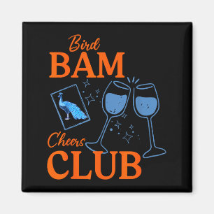 Imã Pássaro bam vivas clube pavão mahjong mah chinês