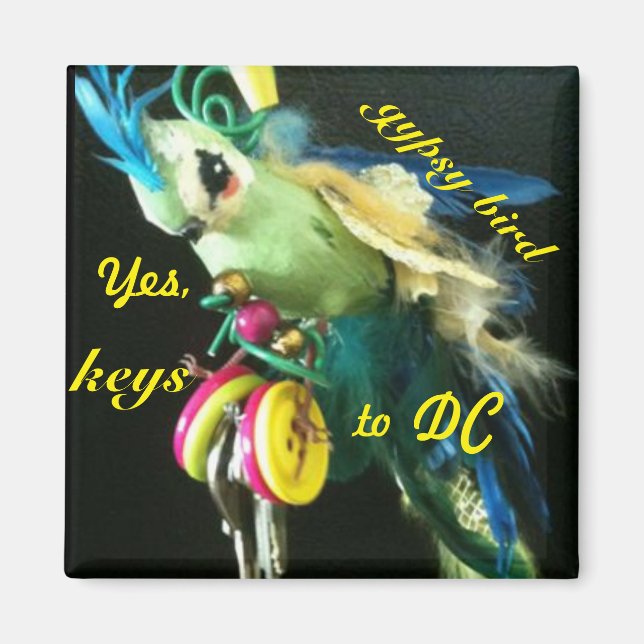 Imã Pássaro cigano (Frente)