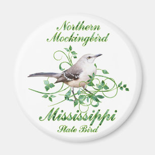 Imã Pássaro de estado de Mississippi do tordo dos