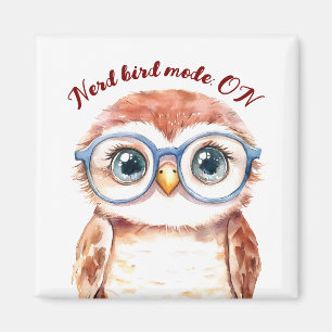 Imã Pássaro do Nerd do geek