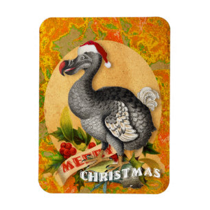 Ímã Pássaro Dodo Natal