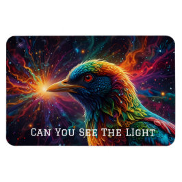 Ímã Pássaro Fofo Cósmico da Sinfonia Aviária Cósmica d