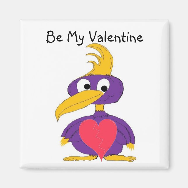 Imã Pássaro Louco (Frente)