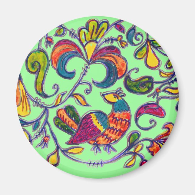 Imã Pássaro norte da Rússia (Frente)