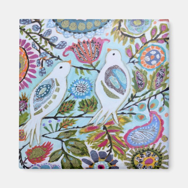 Imã Pássaros de Papel I (Frente)