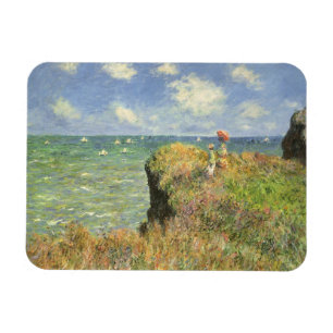 Ímã Passeio à Beira-Mar em Pourville por Claude Monet