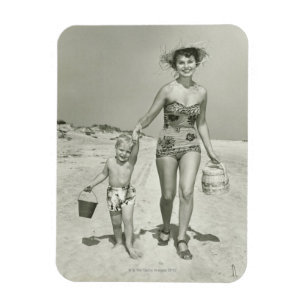 Ímã Passeio da mãe e do filho
