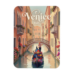 Ímã Passeio de Gôndola Veneziana Itália