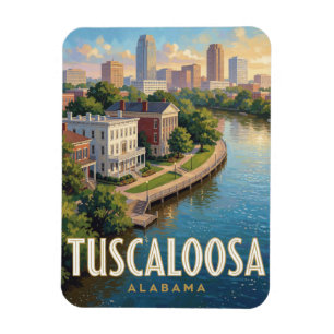 Ímã Passeio de Tuscaloosa Alabama Travel