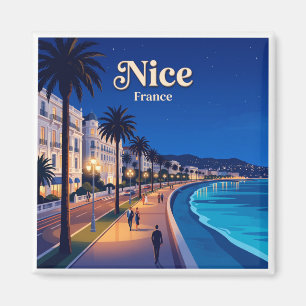 Imã Passeio dos Ingleses à Noite Nice França
