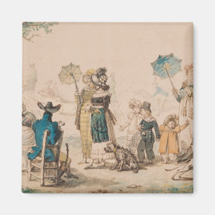 Imã Passeio no Champs-Elysees, 1811