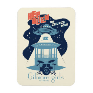 Ímã Passeio pela Igreja da Alienígena Gilmore Girls He