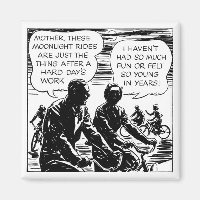 Imã passeios à lua (Frente)