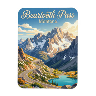 Ímã Passo Beartooth, Montana