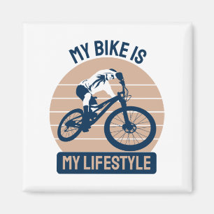 Imã Passo Bicicleta - A Minha Bicicleta É O Meu Estilo