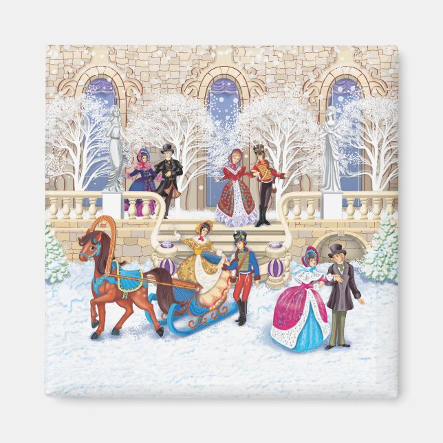 Imã Passo de inverno (Frente)