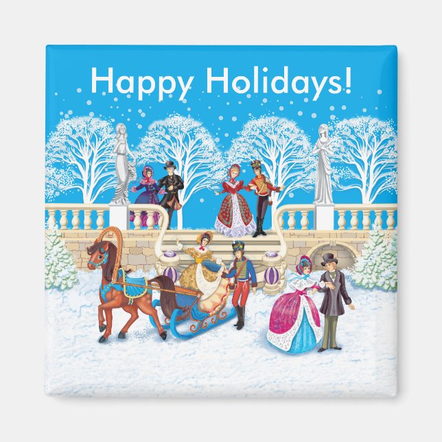 Imã Passo de inverno (Frente)