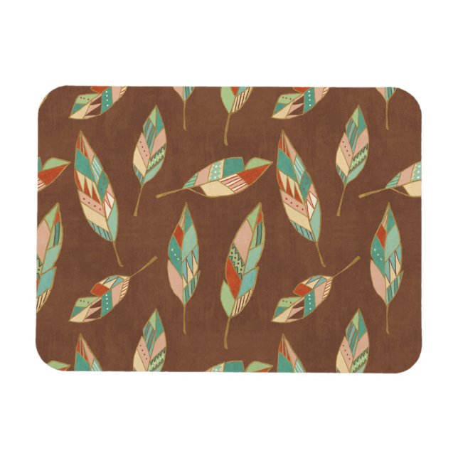 Ímã Passo Geo Sudoeste | Padrão de penas sudoeste (Horizontal)