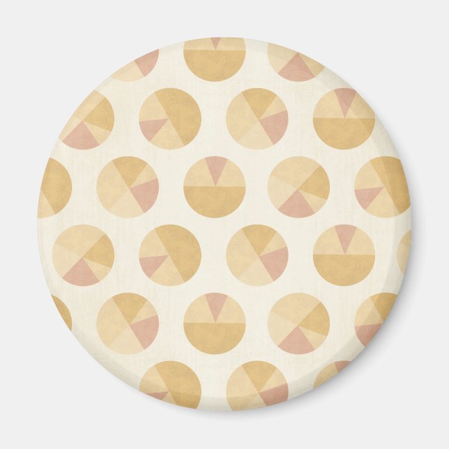 Imã Passo Geo Sudoeste | Padrão do Círculo Laranja (Frente)