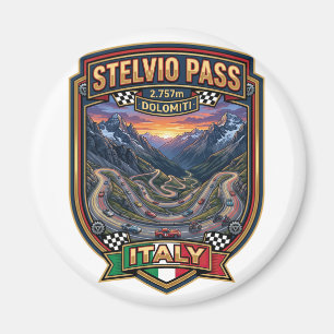 Imã Passo Stelvio - Estrada Cênica das Dolomitas