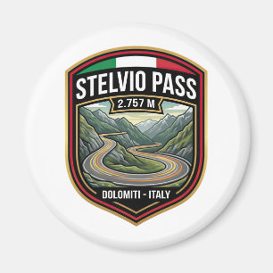 Imã Passo Stelvio - Estrada de Condução Definitiva Itá