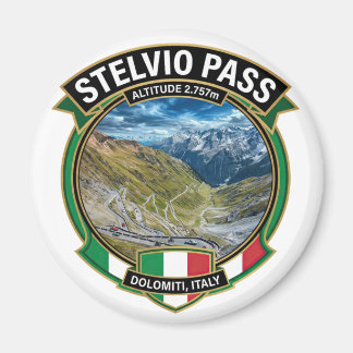 Imã Passo Stelvio - Ícone da Itália
