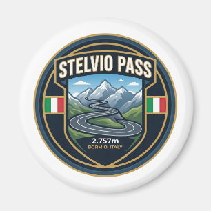 Imã Passo Stelvio - Lendário Passo de Montanha Itália