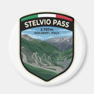Imã Passo Stelvio - Rota Alpina Cénica