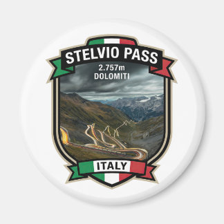 Imã Passo Stelvio - Rota Alpina de Motocicleta