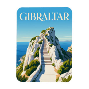 Ímã Passos Mediterrâneos Gibraltar