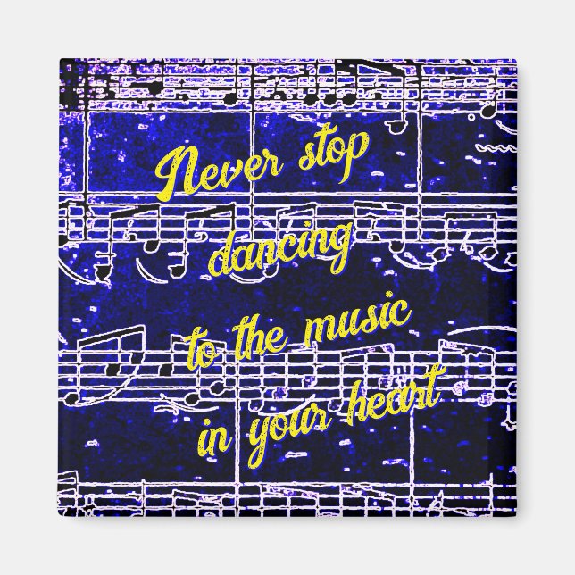 Imã Passos Musicais - Magneta Blues Elétrica (Frente)