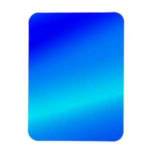 Ímã Pastel abstrato de cor azul-ópera ombre