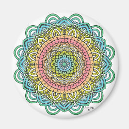 Imã Pastel Defleur Mandala