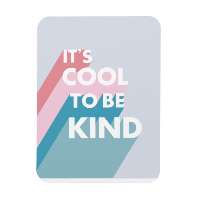 Ímã Pastel É legal ser bonito e moderno (Vertical)