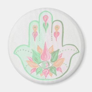Imã Pastel Hamsa Magnet