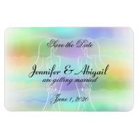 Pastel Rainbow Brides Casamento Salve a Data