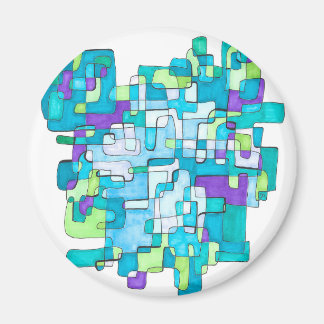 Imã Pastellfarbene Endlose Quadratische Gelassenheit 