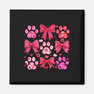 Imã Pata de Cachorro no Dia dos Namorados Rosa Coquett