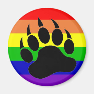 Imã Pata de urso do orgulho gay
