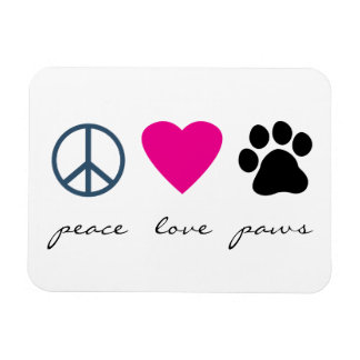 Ímã Patas do Amor pela Paz